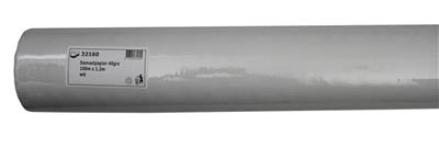 [OND-100W1] Tafelpapier uit papier damast 1,2x100m wit