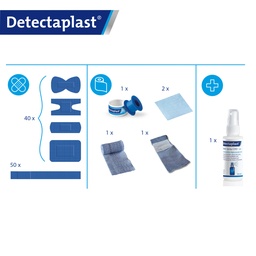 [TIM-90155] Navulling voor EHBO-koffer Detectaplast Medic Box Food Basic