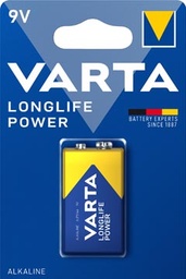 [TIM-49221] Batterij Varta Longlife Power 9V (1)