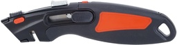 [TIM-7772290] Cutter veiligheidsmes MAUL cutter Work 18mm zwart/oranje