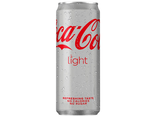 [TIM-52109] Frisdrank Coca-Cola Light sleek blik van 33cl (24)