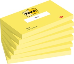 [TIM-655-NY] Memoblok Post-it Notes 76x127mm 100 vel neongeel (6)