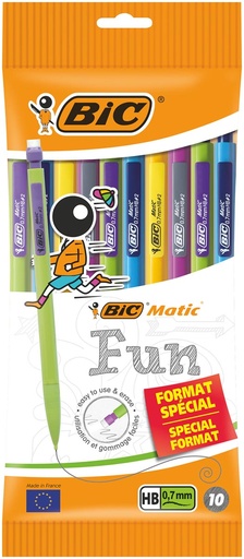 [TIM-951478] Vulpotlood Bic Matic Fun 0,7mm (10)