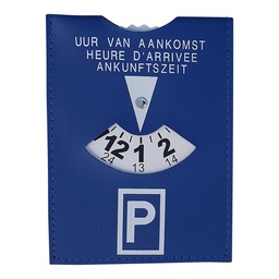 [TIM-100121] Parkeerschijf Bronyl conform wetgeving blauw 