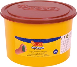 [TIM-J46009] Boetseerpasta Jovi Soft Dough 460g bruin