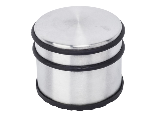 [TIM-8702601] Deurstop Brasq RVS 9x7,5cm 1kg zilver