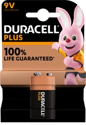 [TIM-142190] Batterij Duracell Plus 100% 9V