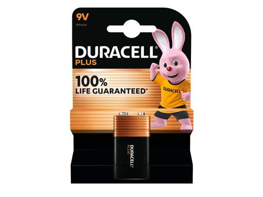 [TIM-142190] Batterij Duracell Plus 100% 9V