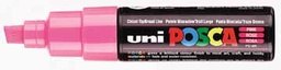 [TIM-PC8KK] Paintmarker Uni-ball Posca schuine punt 8mm roze