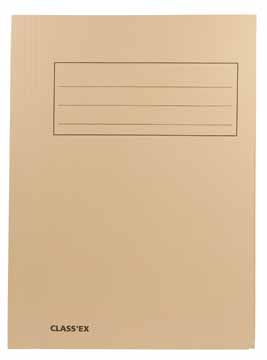 [TIM-1198] Map 3-kleppen Classex A4 300gr gems