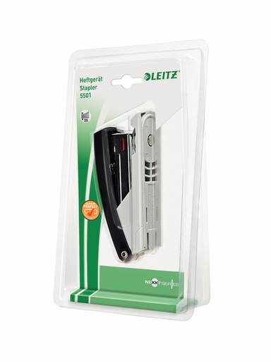 [ESS-55016095] Nietmachine Leitz New NeXXt 25vel zwart blister