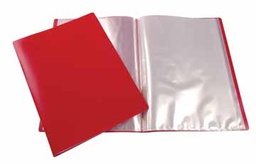 [TIM-37910S] Showalbum Beautone PP A4 20 tassen soepele cover rood