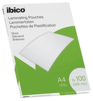 [ACCO-627317] Lamineerhoes Ibico Gloss A4 2x100µ (100)