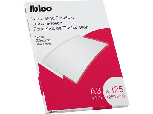 [ACCO-627321] Lamineerhoes Ibico Gloss A3 2x125µ (100)