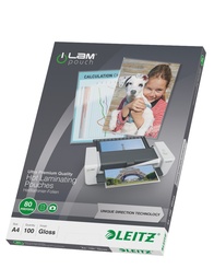 [ESS-74780000] Lamineerhoes Leitz iLam UDT A4 80 micron glanzend (100)