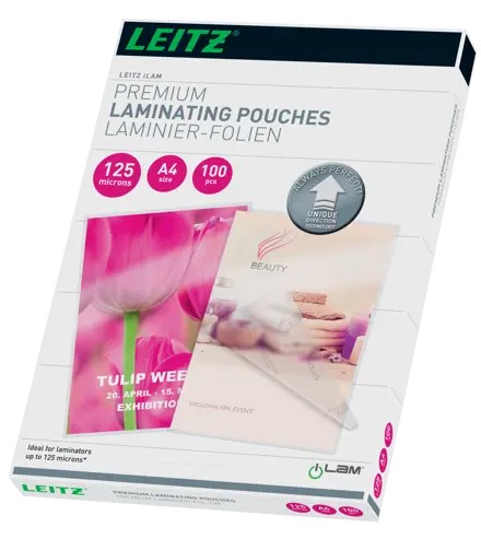 [ESS-74810000] Lamineerhoes Leitz iLam UDT A4 2x125µ glanzend (100)
