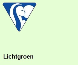 [PAP-1246] Clairefontaine DIN A4 120gr lichtgroen (250)- FSC Mix credit