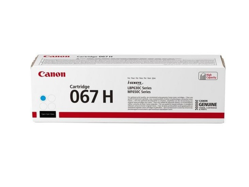 [CAN-067HC] Cartridge Canon color laser 067HC 2350 pag. CY