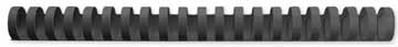 [ACCO-4028183] Bindrug GBC CombBind plastic 28mm ovaal zwart (50)
