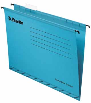 [ESS-90311] Hangmap Esselte Classic karton A4 330mm V-bodem lade blauw (25)