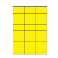 [ETI-40100236] Etiketten Etipage 24 etik/bl 70x35mm 200bl/d geel