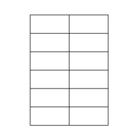 [ETI-30900058] Etiketten Etipage 12 etik/bl 105x49,5mm 200bl/d