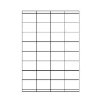 [ETI-30900046] Etiketten Etipage 32 etik/bl 52,5x35mm 500bl/d