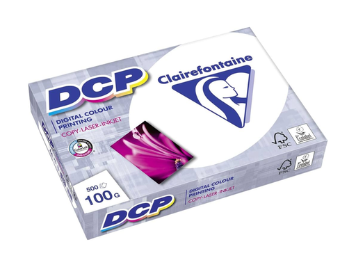 [PAP-1821] Clairefontaine DCP DIN A4 100gr wit (500) - FSC Mix credit