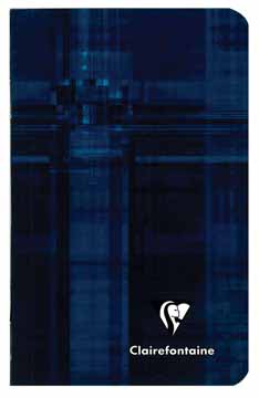 [3582C] Notitieboek Clairefontaine metric 7,5x12cm geruit assorti