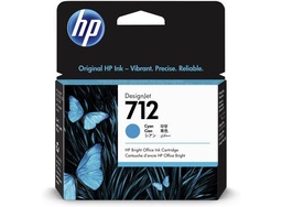 [HP-HP3ED70A] Cartridge HP Inkjet 712 DesignJet T 210 38ml BK