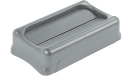 [TIM-187533] Deksel voor afvalcontainer Rubbermaid Slim Jim tuimeldeksel grijs