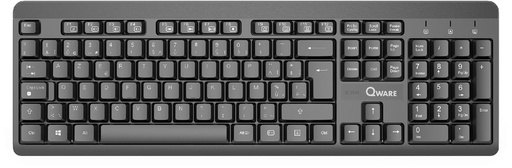 [TIM-9440019] Draadloos toetsenbord Qware Swindon azerty zwart