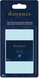 [TIM-713021] Inktpatronen Waterman Standard Long blauw (Serenity) (8)