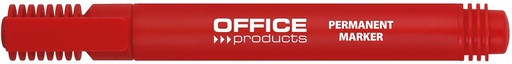 [TIM-7121104] Permanent marker Office Products ronde punt 1-3mm rood