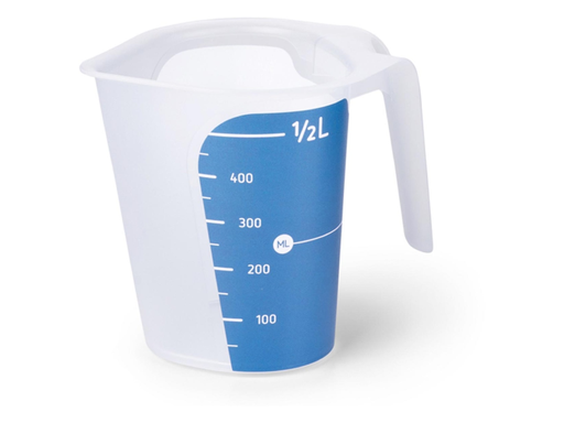 [TIM-5815416] Maatbeker DBP Cuisio kunststof 500ml transparant