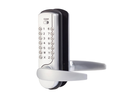 [TIM-NK7500] Codeslot deurklink Maasland NK7500 mechanisch mat zilver