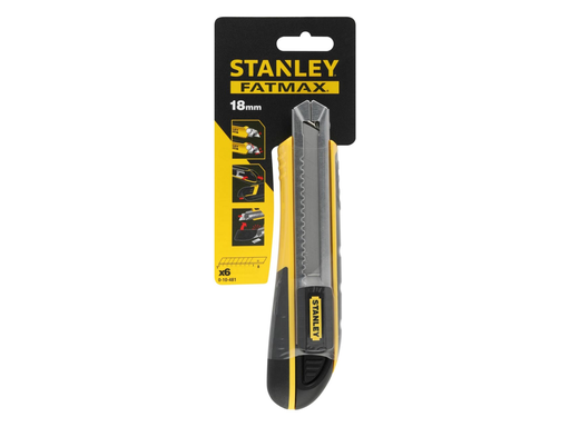 [TIM-010481] Cutter Stanley Fatmax 18mm zwart/geel