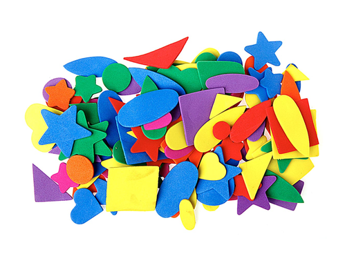 [TIM-62609] Schuimrubber figuren Bouhon Mosgummi assorti (10)