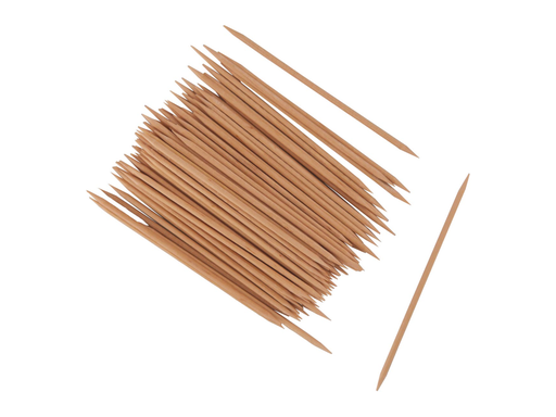[TIM-B63566] Knutseltandenstokers Bouhon hout 10cm (100)
