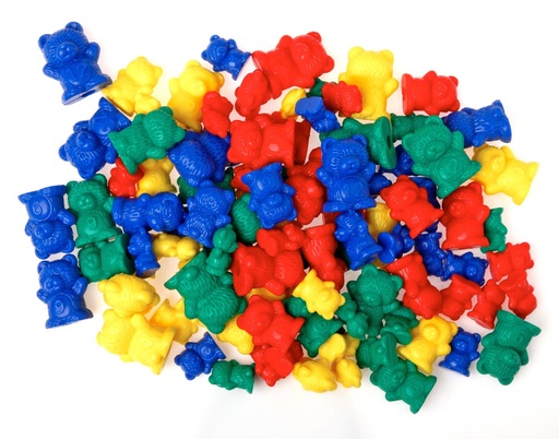 [TIM-70011] Sorteerbeertjes Bouhon verschillende maten assorti (96)