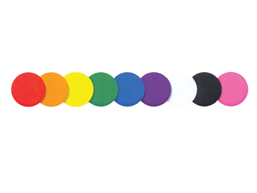 [TIM-16207] Sticker plakvorm rond Bouhon Ø14mm assorti (400)