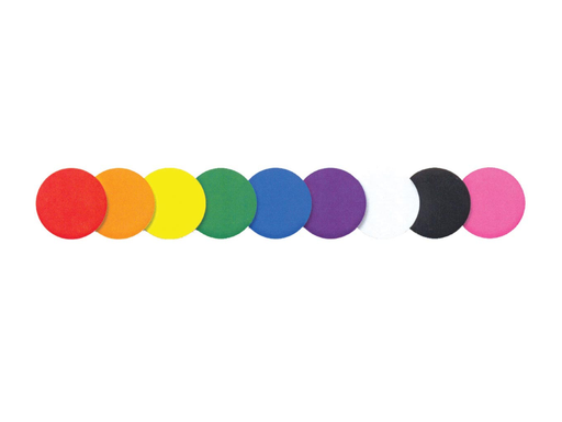 [TIM-16200] Sticker plakvorm rond Bouhon Ø50mm assorti (200)