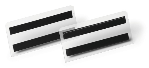 [DUR-119619] Etikethoes Durable Hard Cover 150x67mm magnetisch transparant (10)