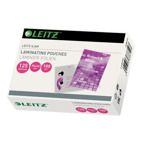 [ESS-33812] Lamineerhoes Leitz iLam EVA 65x95mm 2x125µ (100)