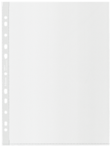 [ESS-628214] Showtas Esselte Recycled PP A4 70micron 11-gaats gekorreld transparant (20)