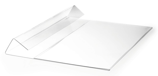 [DUR-116219] Documenthoes Durable Hard Cover A5 liggend met vouw transparant