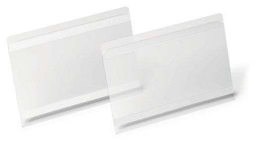[DUR-118319] Documenthoes Durable Hard Cover A5 liggend 210x148mm zelfklevend transparant (10)