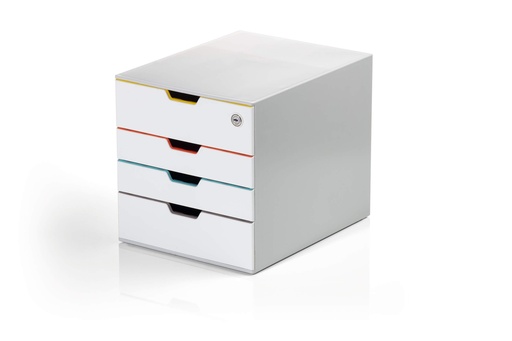 [DUR-762627] Ladenblok Durable Varicolor Mix 4 SAFE afsluitbaar veelkleurig