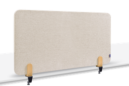 [LM-209821] Akoestisch bureauscherm met klem Legamaster Elements 60x120cm soft beige