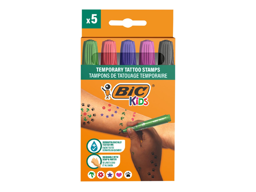 [TIM-516824] Stempelstift tijdelijke tattoo Bic Kids assorti (5)